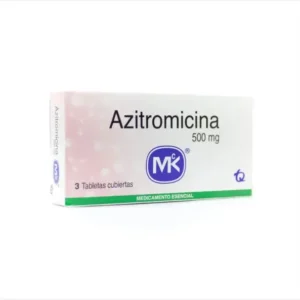 Azitromicina 500mg 3 tabletas Tecnoquimicas Bonne Sante.