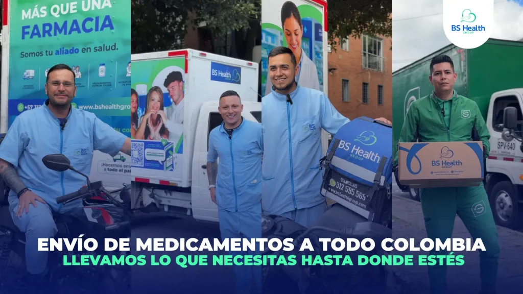 BS Health Group | Envío de medicamentos a todo Colombia: llevamos lo que necesitas hasta donde estés