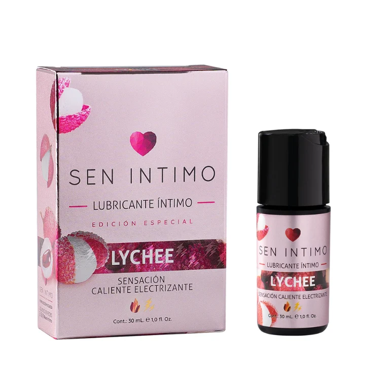 Lubricante caliente electrizante Lychee Sen Íntimo 30 mL