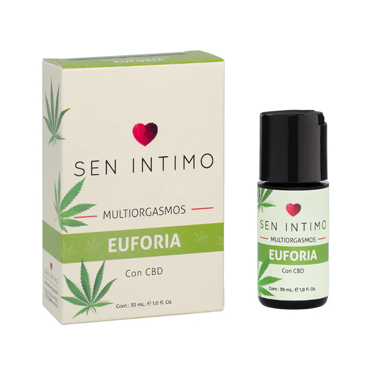 Lubricante Multiorgasmos Euforia CBD Sen Íntimo