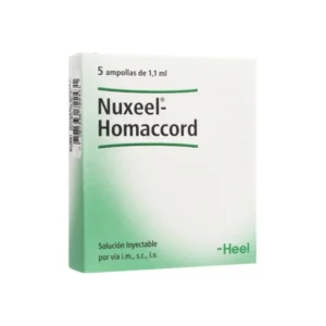 Nuxeel-Homaccord Heel 5 ampollas Bonne Santé