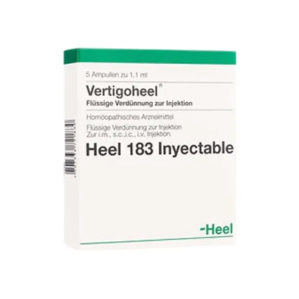 Vertigoheel Heel 5 ampollas Bonne Santé